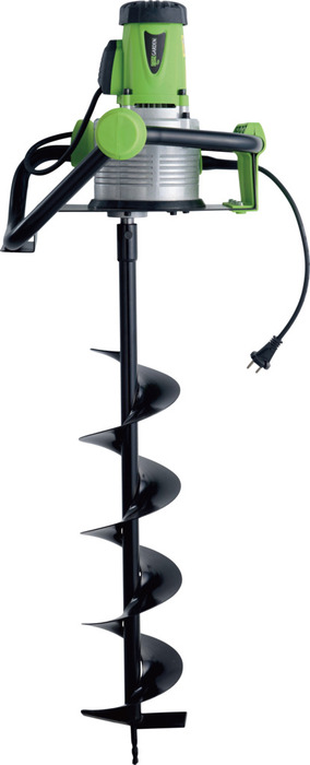 Elektrisk jordbor 1200 W Ø150 mm - Garden